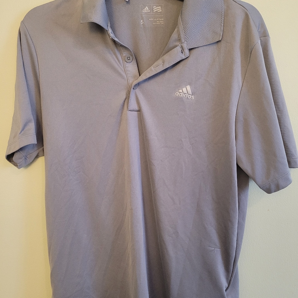 Adidas Collared Shirt Size Small